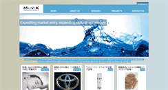 Desktop Screenshot of muvik-inc.com